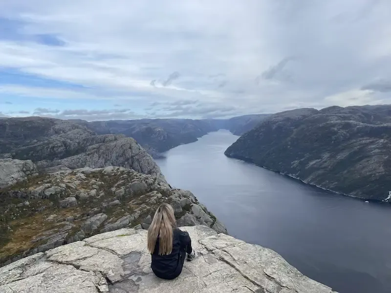 Norwegen Reise Preikestolen