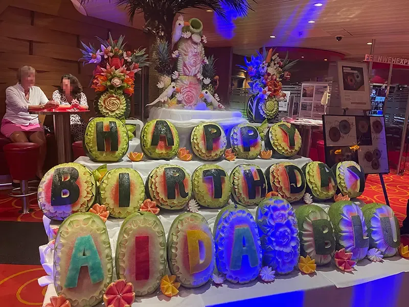 Happy Birthday AIDAblu