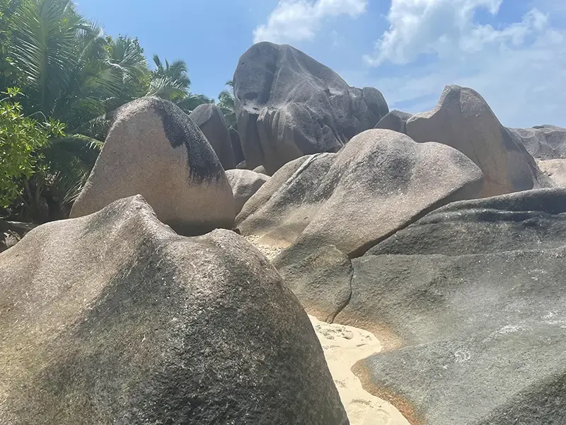 La Digue Seychellen