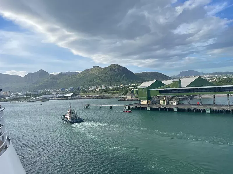 Hafen Mauritius